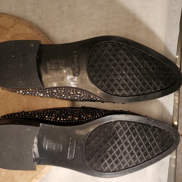 BEDAZZLED AEROSOLES LOAFERS - Picture 5 of 8
